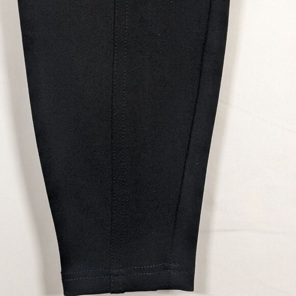 Torrid Deep Black Elastic Side Ponte Luxe Legging Front & Back Hems Hem Size 0R - Picture 12 of 12
